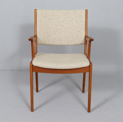 Set of 2 teak armchairs/armchairs by Johannes Andersen