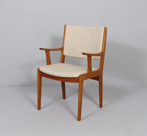 Set of 2 teak armchairs/armchairs by Johannes Andersen