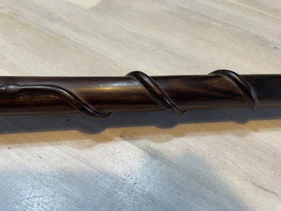 Image 1 of Hardwood Walking Stick With Clenched Fist