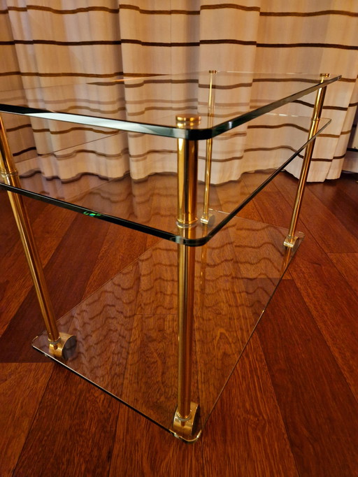 Hollywood Regency Serving Cart