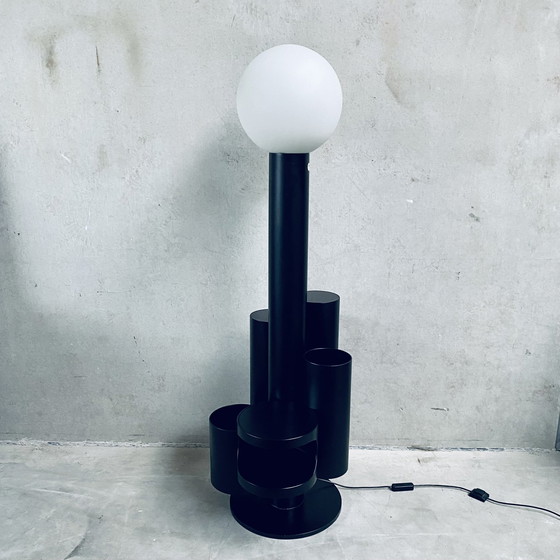 Image 1 of Large Space Age Floor Lamp Christmas Merchant 1980