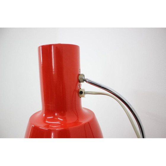 Image 1 of Vintage red table lamp Napako, 1960