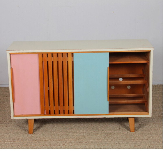 Image 1 of Vintage shoe cabinet for Drevopodnik Brno, 1960