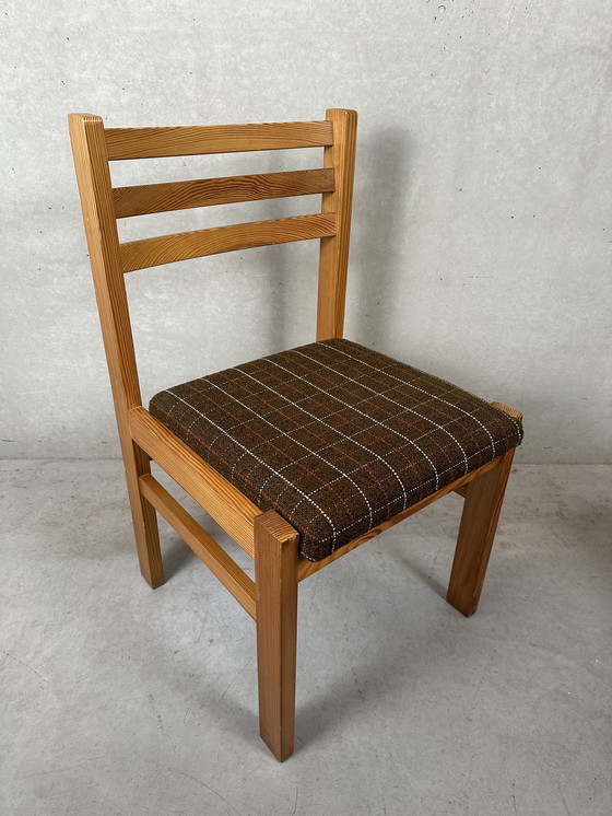 Image 1 of 4 chaises de salle à manger vintage