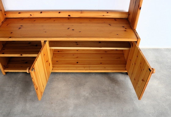 Image 1 of Vintage Pine Wall Unit