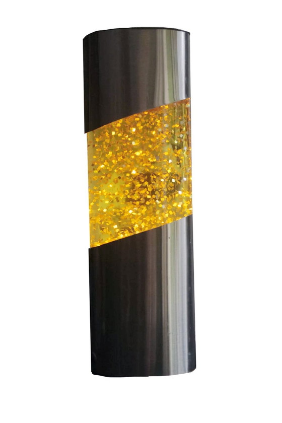 Image 1 of Lampada glitterata vintage • Lampada glitterata • Era spaziale • 1970