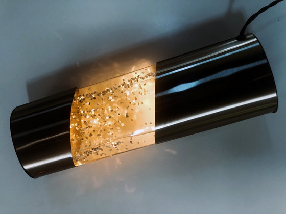 Image 1 of Lampada glitterata vintage • Lampada glitterata • Era spaziale • 1970