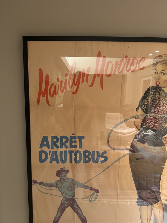 Image 1 of Arret D'autobus Don Murray, affiche Marilyn Monroe