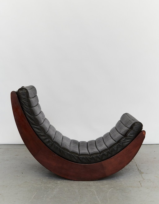 Relaxer 2 Rocking Chair By Verner Panton For Rosenthal,