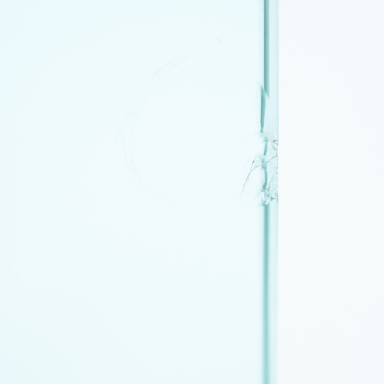 Image 1 of Fiam Glass Desk Or Dining Table, 1984