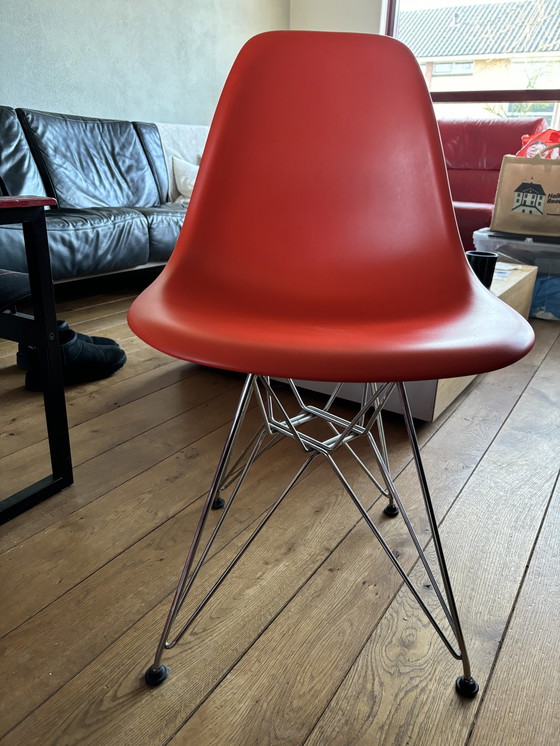 Image 1 of Vitra chair orange/red