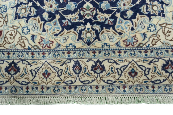 Image 1 of Hand-knotted Nain 9 La With Silk - Oriental Rug 190 X 123 Cm