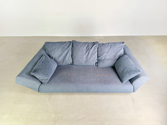 Image 1 of Rolf Benz Sofa 333 Couch With Ottoman Footstool Three-Seater