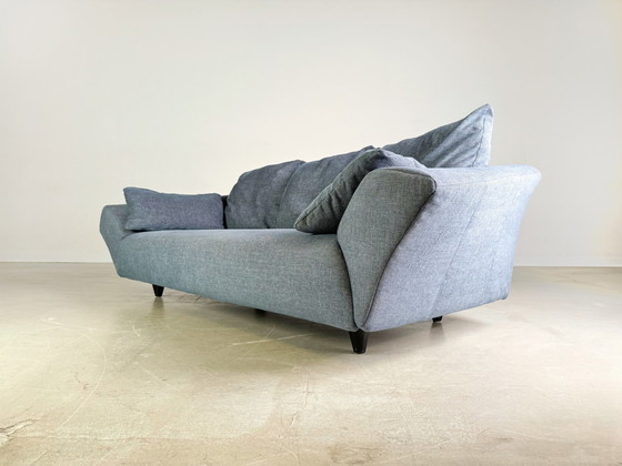 Image 1 of Rolf Benz Sofa 333 Couch With Ottoman Footstool Three-Seater