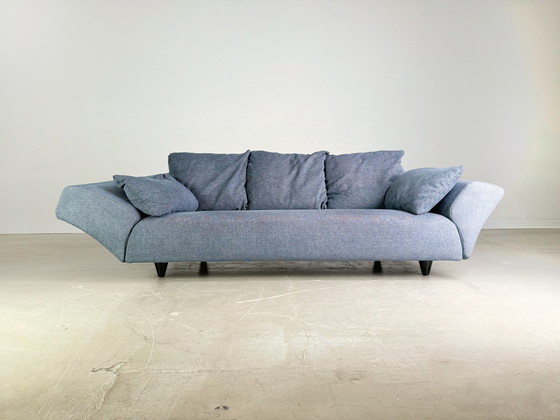 Image 1 of Rolf Benz Sofa 333 Couch With Ottoman Footstool Three-Seater