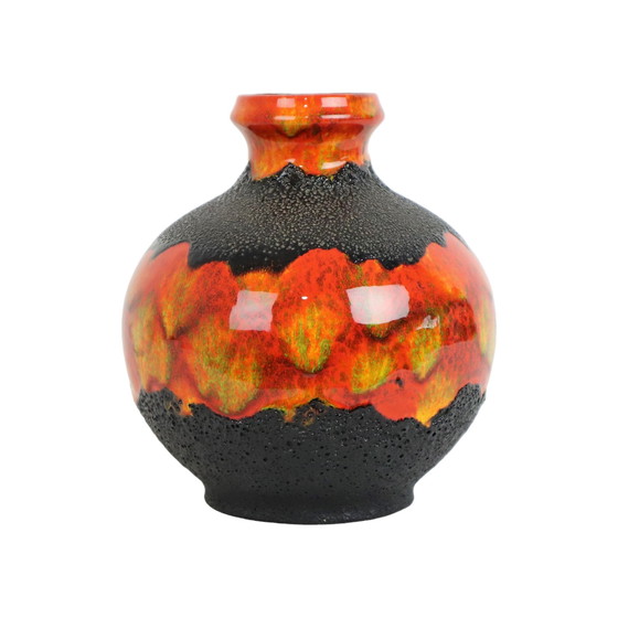 Image 1 of Fat Lava Vase Walter Gerhards