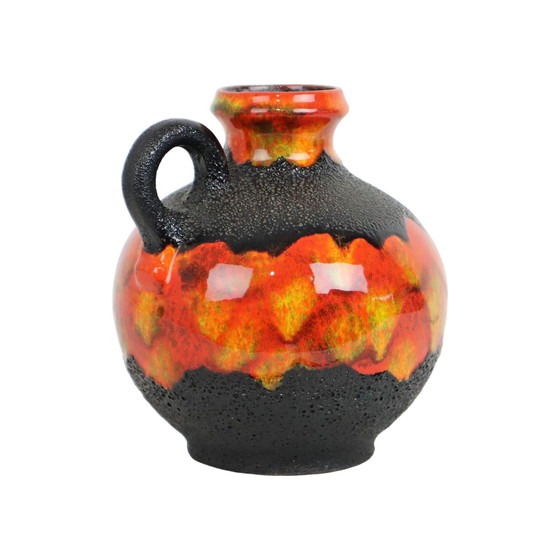 Image 1 of Fat Lava Vase Walter Gerhards