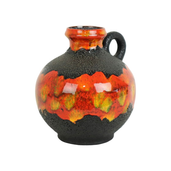 Image 1 of Fat Lava Vase Walter Gerhards