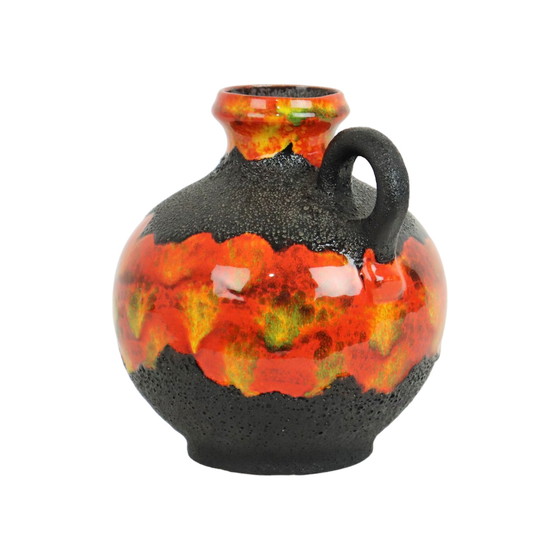 Image 1 of Fat Lava Vase Walter Gerhards