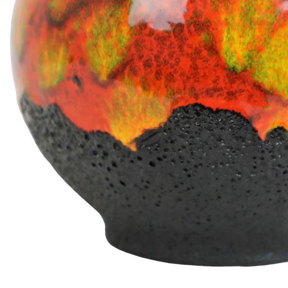 Image 1 of Fat Lava Vase Walter Gerhards