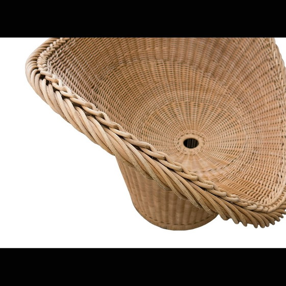 Image 1 of Vintage E20 wicker armchair by Egon Eiermann for Heinrich Murmann
