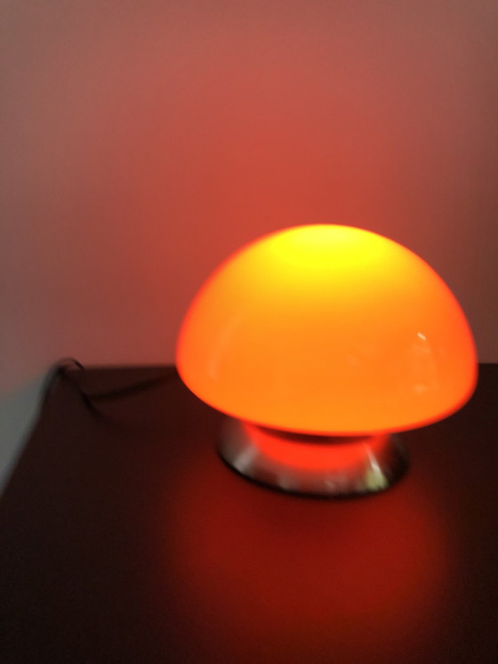 Image 1 of 1980s touch effect mushroom lamp