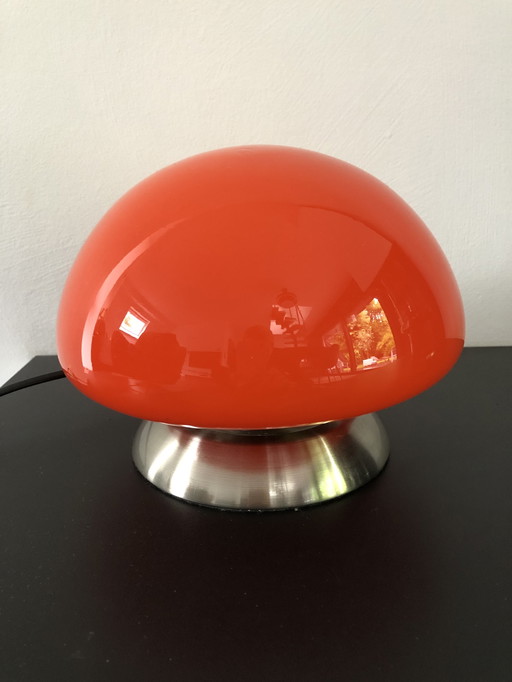 Lampe champignon à effet tactile des années 1980