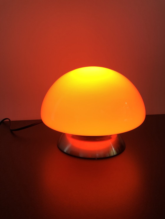 Image 1 of 1980s touch effect mushroom lamp