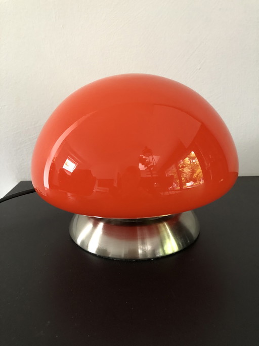 Lampe champignon à effet tactile des années 1980