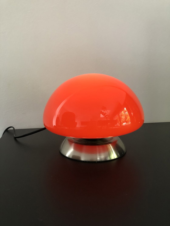 Image 1 of 1980s touch effect mushroom lamp