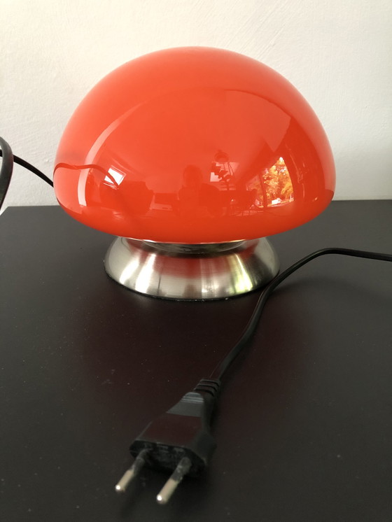 Image 1 of 1980s touch effect mushroom lamp