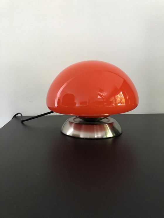 Image 1 of 1980s touch effect mushroom lamp