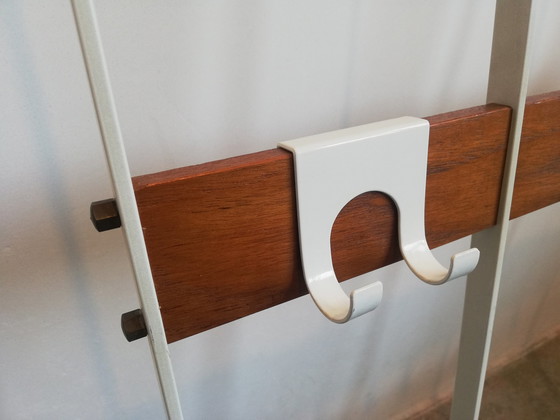 Image 1 of Wall Coat Rack Teak Steel