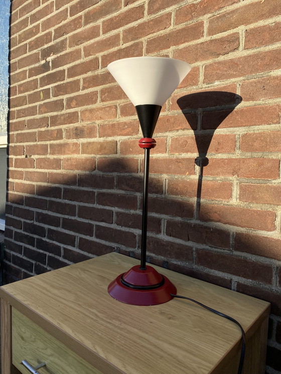 Image 1 of Unique Italian Vintage Memphis Table Lamp