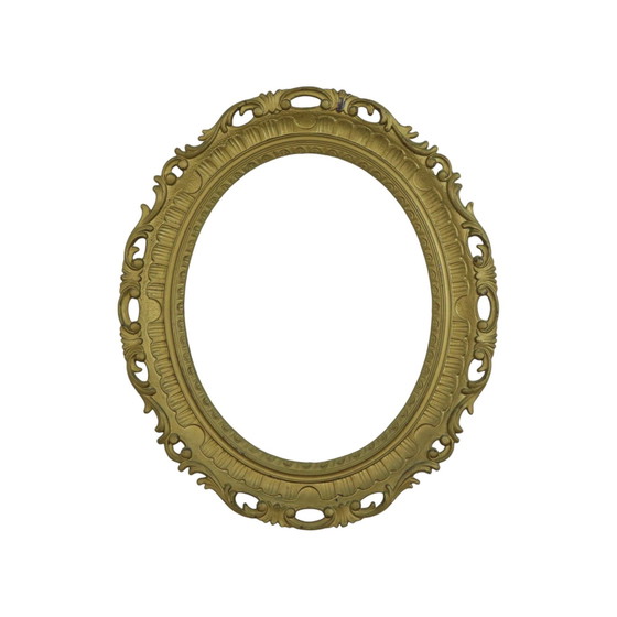 Image 1 of Oval Gold Frame Classic