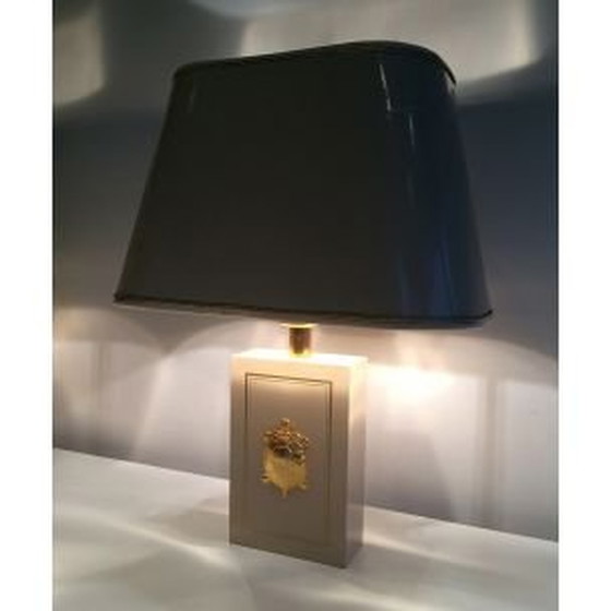 Image 1 of Coppia di lampade vintage con tartarughe dorate, 1970