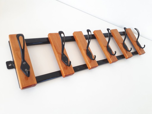 50's vintage coat rack wall coat rack 50's