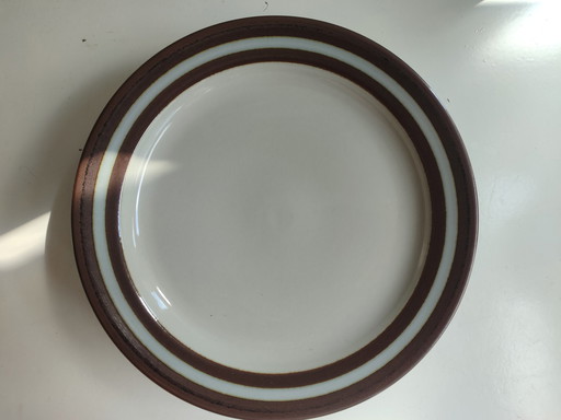 6x Arabia Finland Karelia Dinner plates