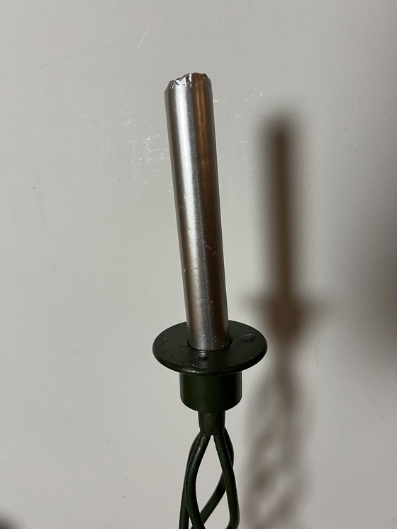 Image 1 of Candle Holder Green Brass Xl