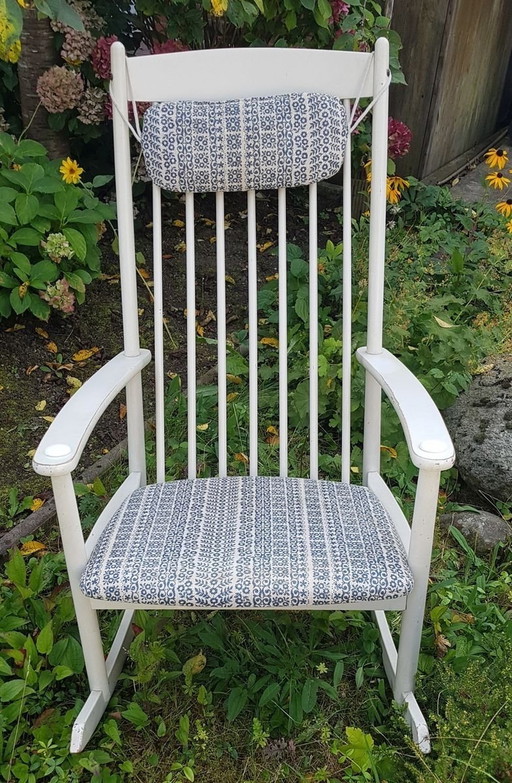 Mid-Century Scandinavian Rocking Chair