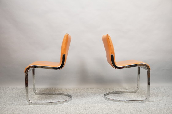 Image 1 of Chaises vintage italiennes, années 1970, lot de 2