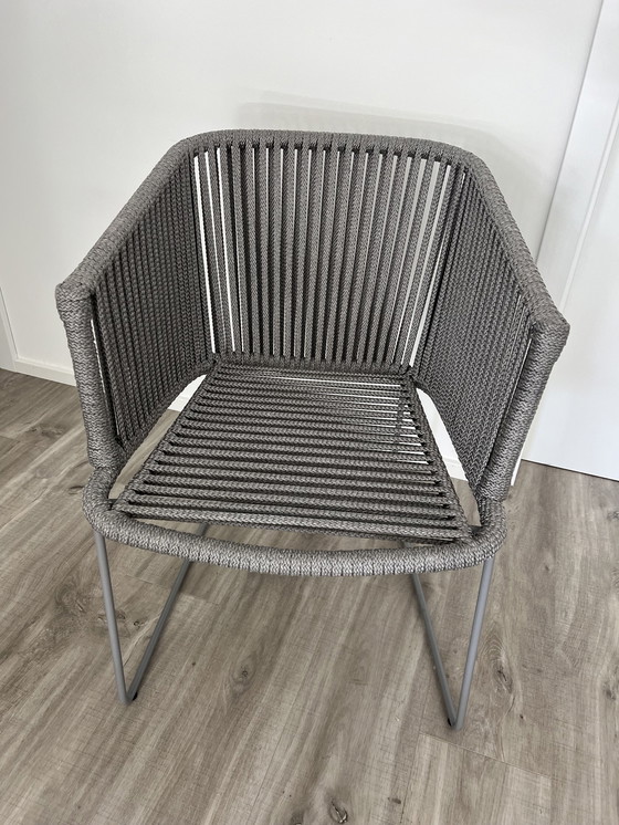 Image 1 of 8x Cane Line outdoor chairs