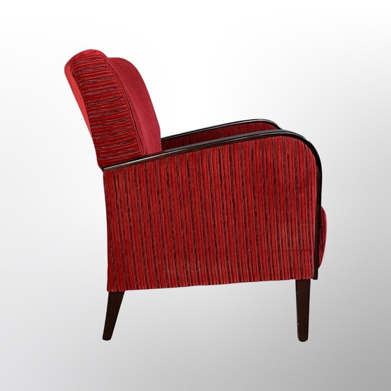 Image 1 of 1x Armchair in Art Deco Style