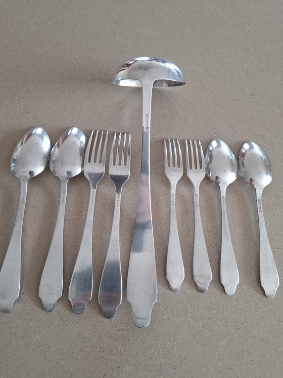 Image 1 of 9x Gero silver cutlery