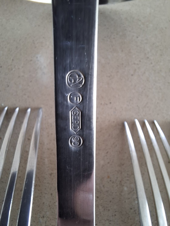 Image 1 of 9x Gero silver cutlery