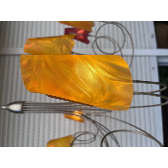 Image 1 of Vintage silver chandelier by Maison le Dauphin, 1990