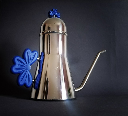 Prandelli Italy 'Giovani' Postmodern Coffee Pot + Sugar Bowl 1990S