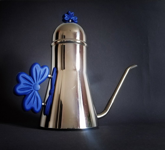 Image 1 of Prandelli Italy 'Giovani' Postmodern Coffee Pot + Sugar Bowl 1990S