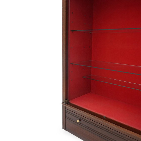 Image 1 of Vintage modular sideboard in mahogany veneered wood for Md, France 1970