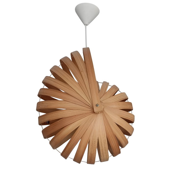 Image 1 of Nuevo - Lámpara de araña de bambú Nautilus